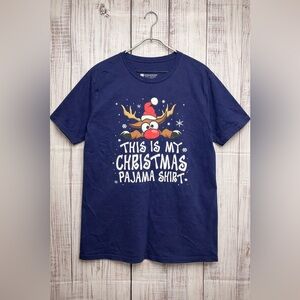 This Is My Christmas Pajama‎ Shirt Reindeer Tee 2XLT Funny Holiday